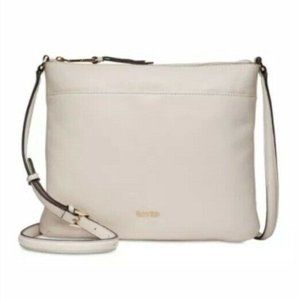 Crossbody Large Pebble Leather North South